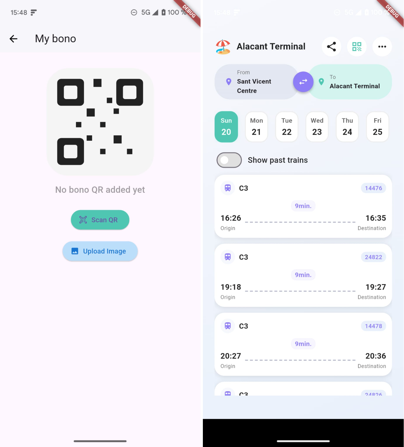 CercaAlicante - Offline Cercanías Timetable App